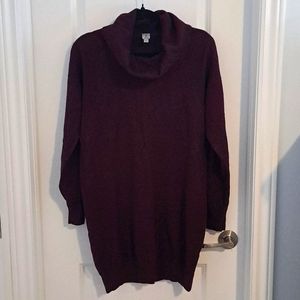 TRISTAN | Purple Sweater Dress